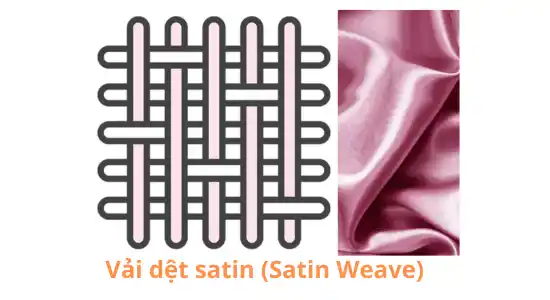 Vải dệt satin (Satin Weave)