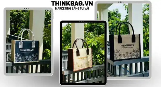 túi vải đay do xưởng thinkbag sản xuất