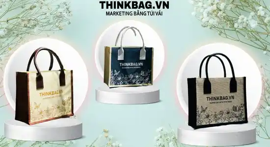 sản phẩm của xưởng in túi vải Thinkbag