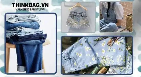 Ứng dụng trong ngành thời trang của vải denim là gì?