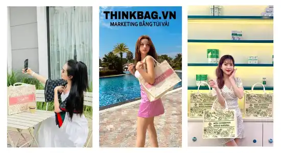 túi vải may từ nhà ThinkBag