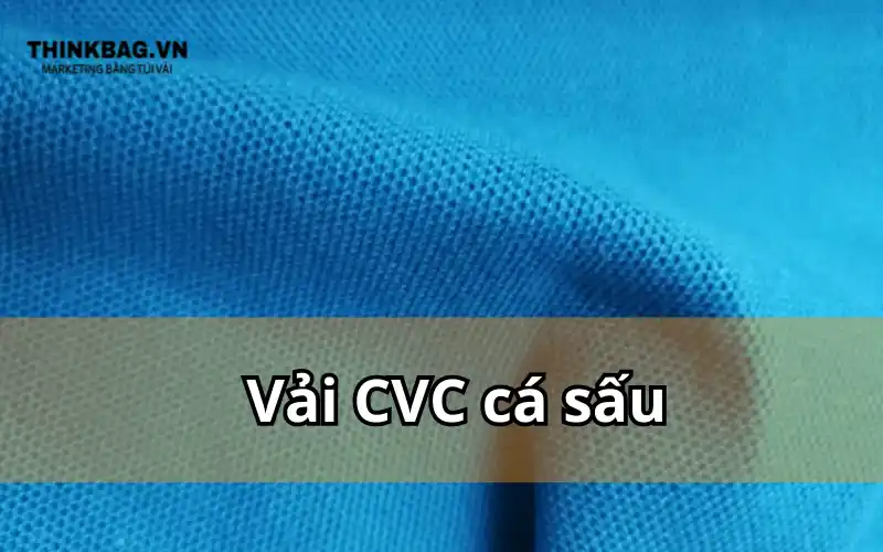 Vải CVC cá sấu 