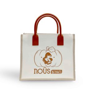 Túi vải đay in logo NOUS