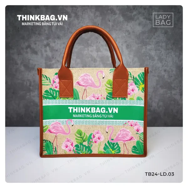 Túi vải đay linen LADY BAG TB24-LD.03