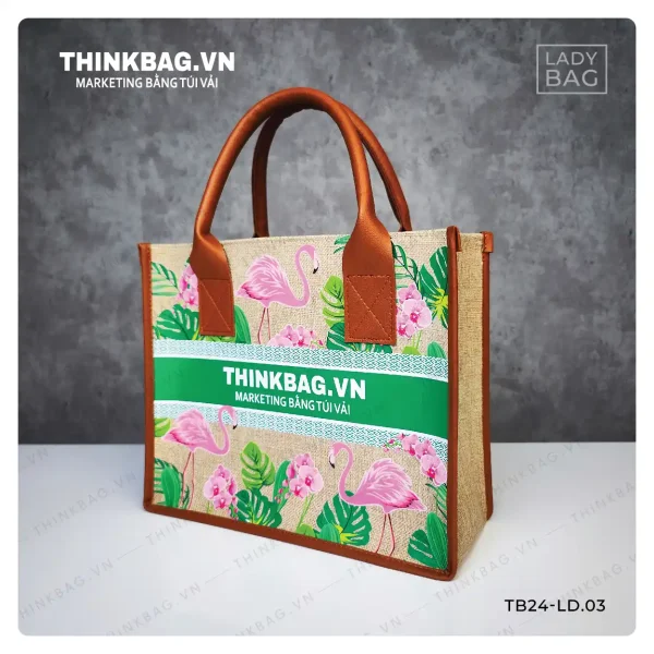 Túi vải đay linen LADY BAG TB24-LD.03