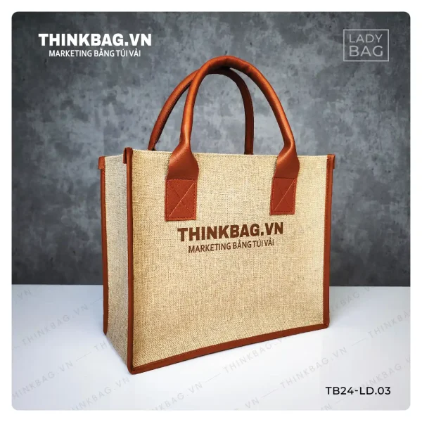 Túi vải đay linen LADY BAG TB24-LD.03