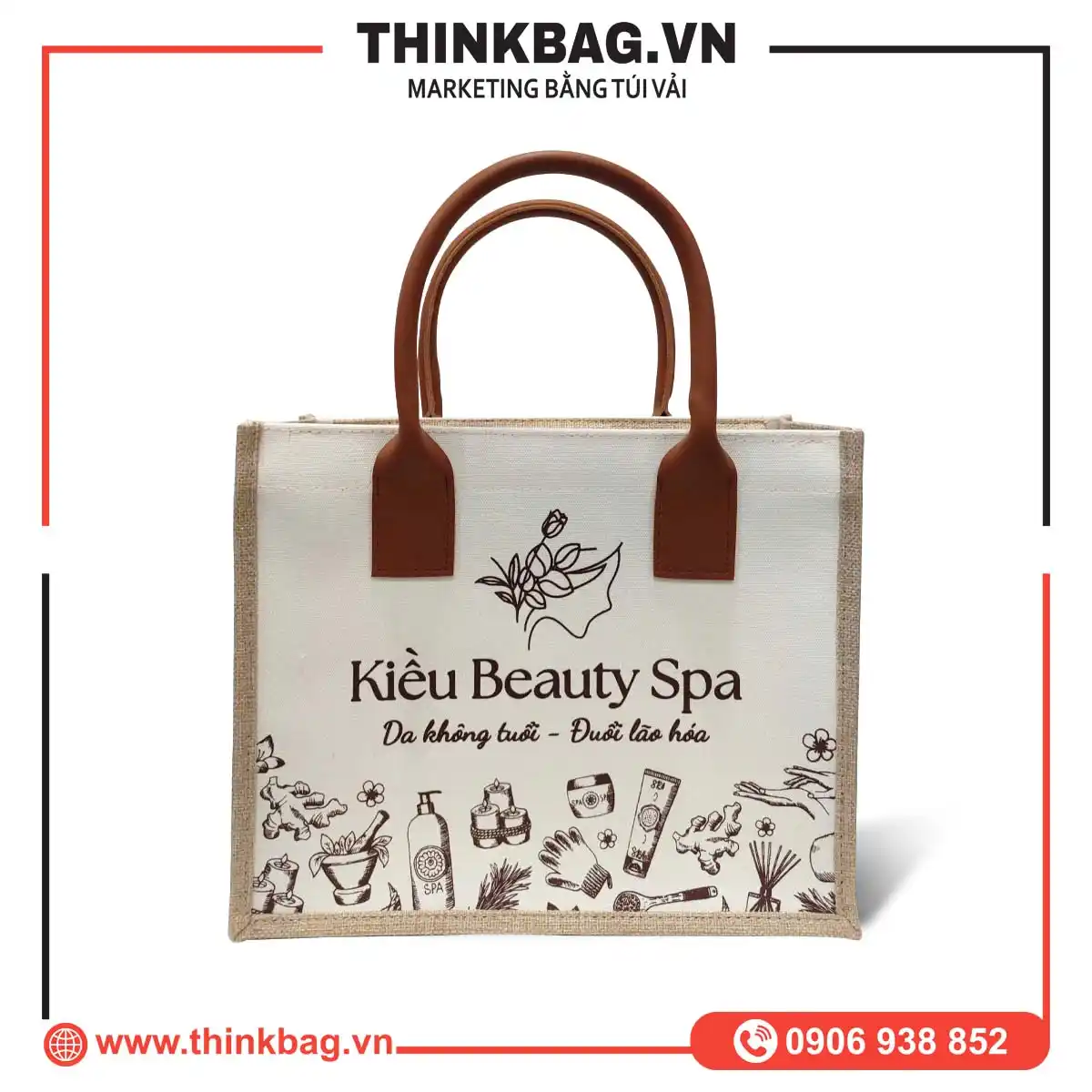 TÚI VẢI ĐAY KIỀU BEAUTY SPA