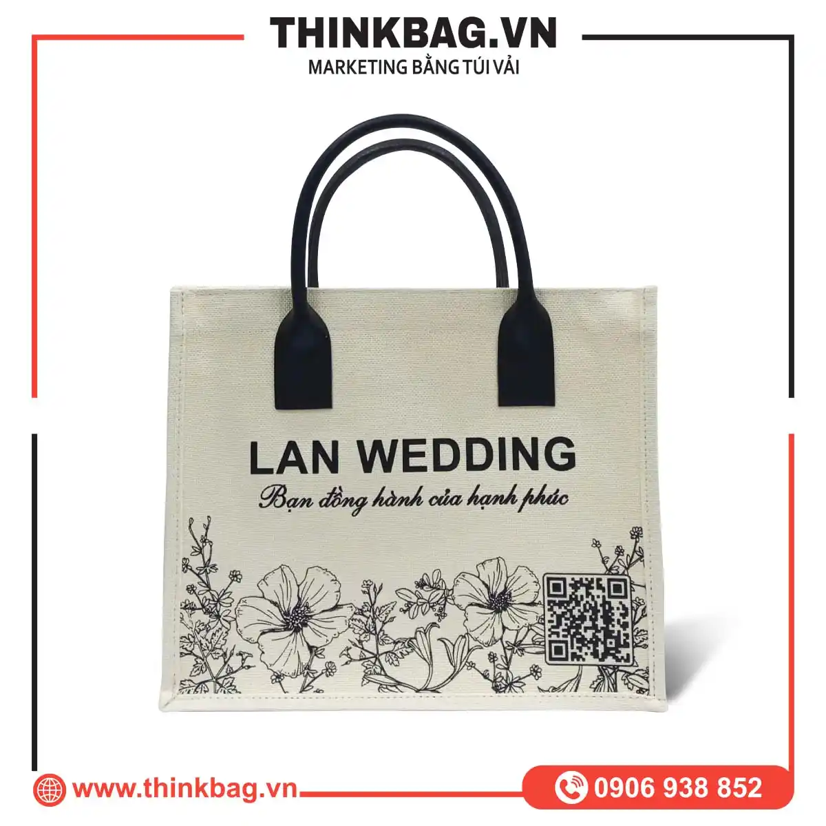 TÚI VẢI ĐAY LAN WEDDING