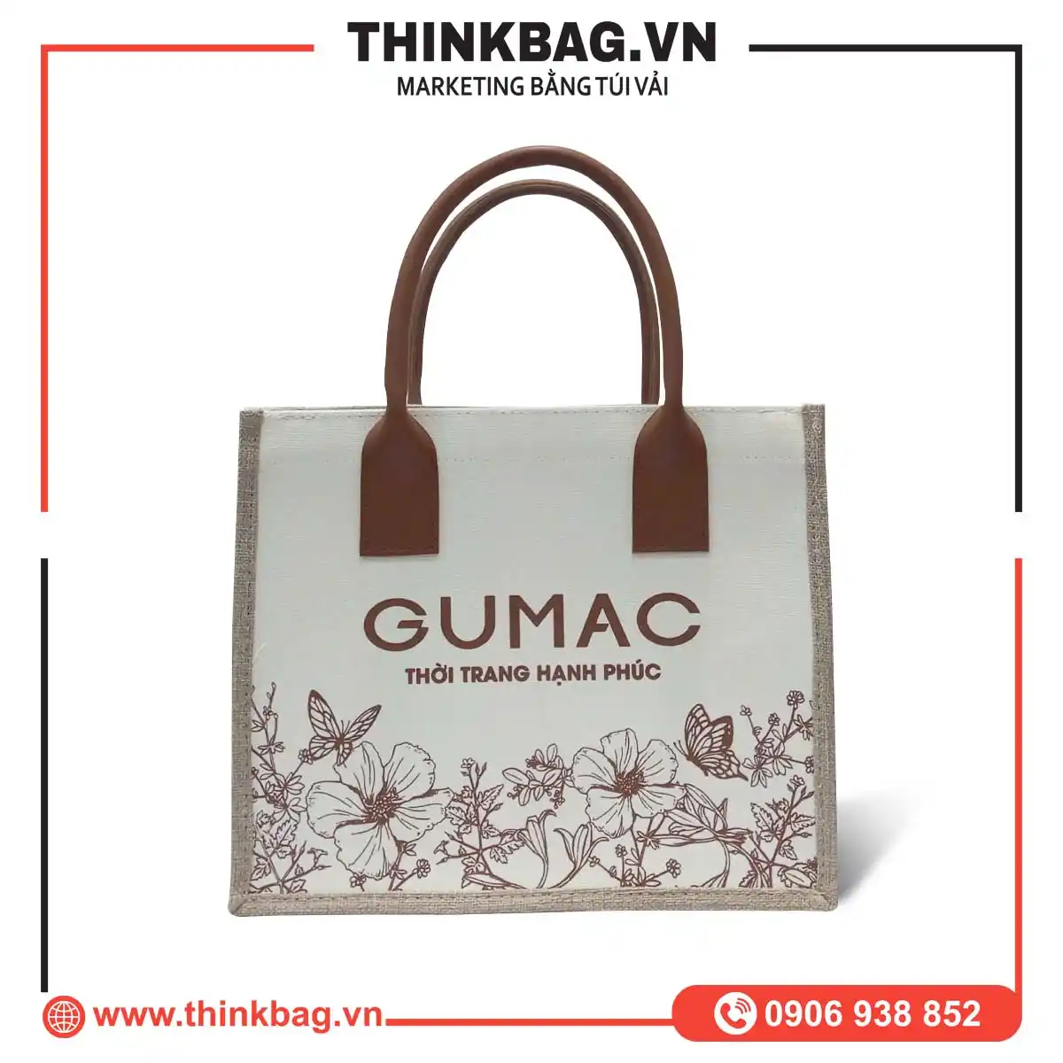 Túi vải đay in logo ngành Thời Trang