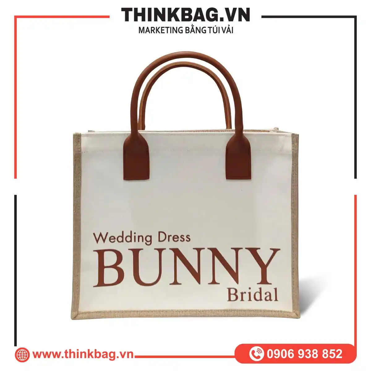 TÚI VẢI ĐAY WEDDING DRESS BUNNY BRIDAL