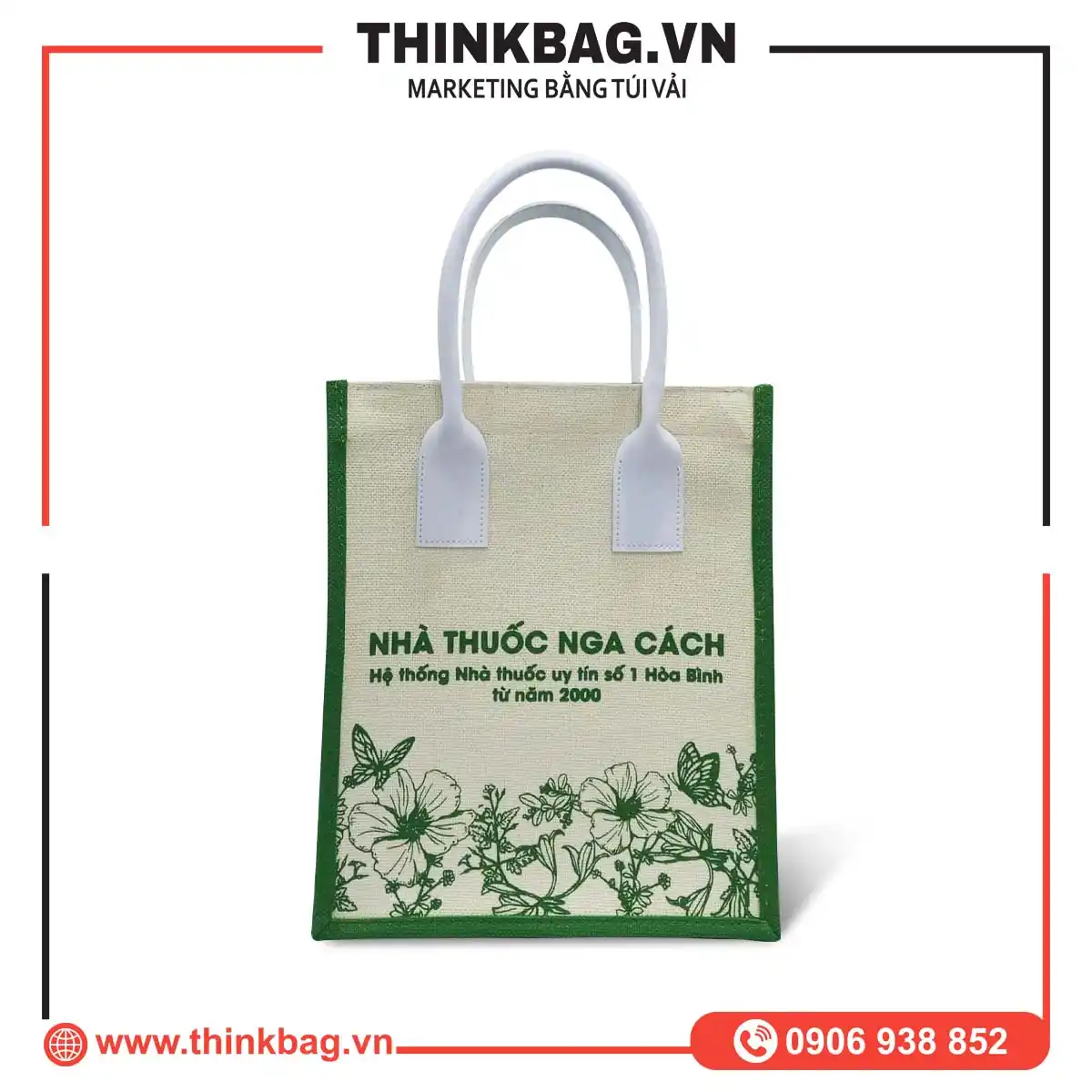 TÚI VẢI ĐAY NHÀ THUỐC NGA CÁCH