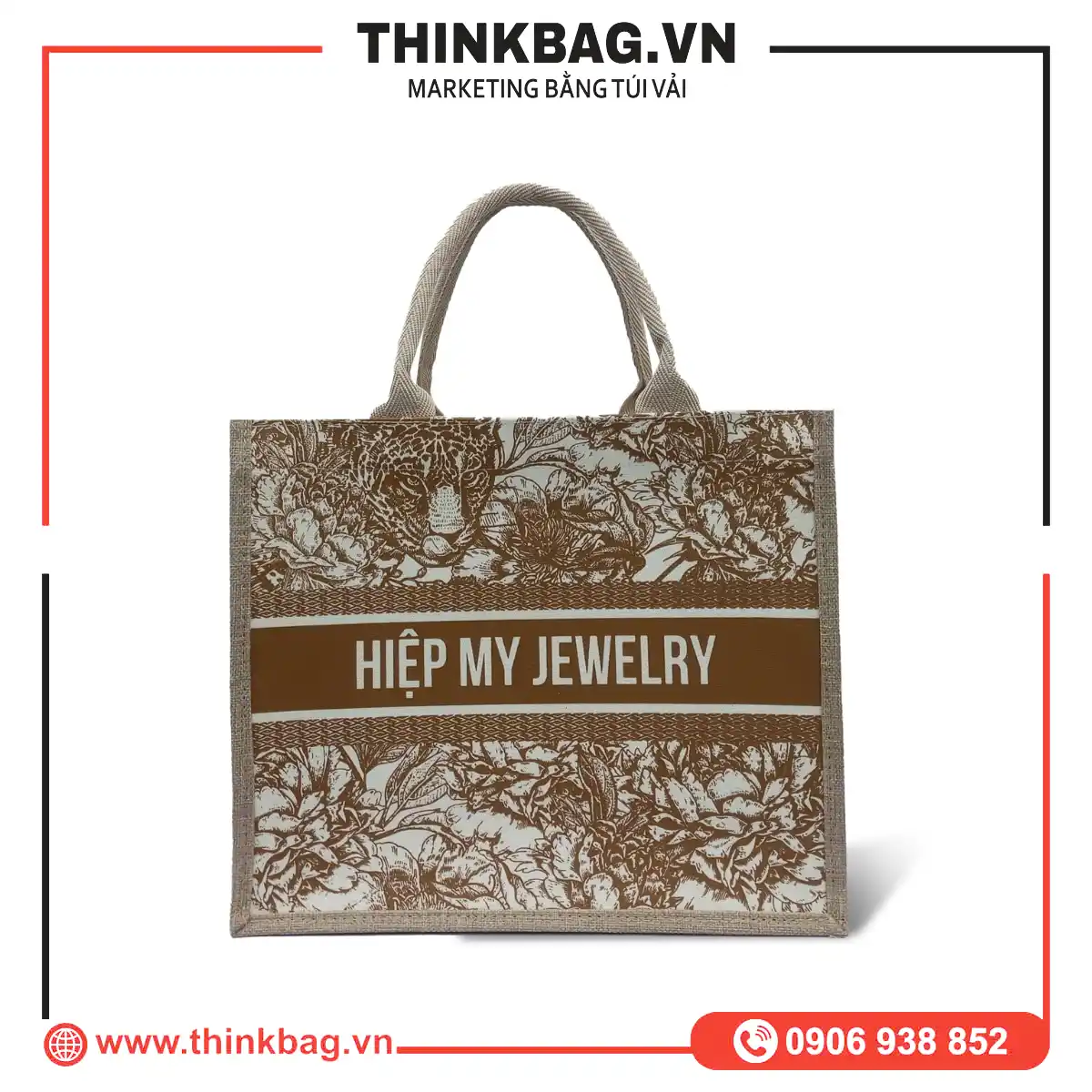 Túi vải đay Hiệp Jewelry