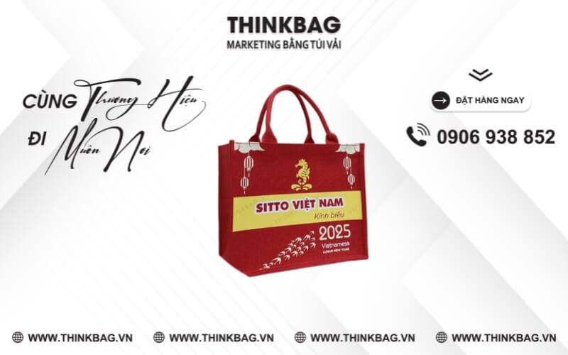 May Túi Vải Đay Theo Yêu Cầu - Giá Xưởng